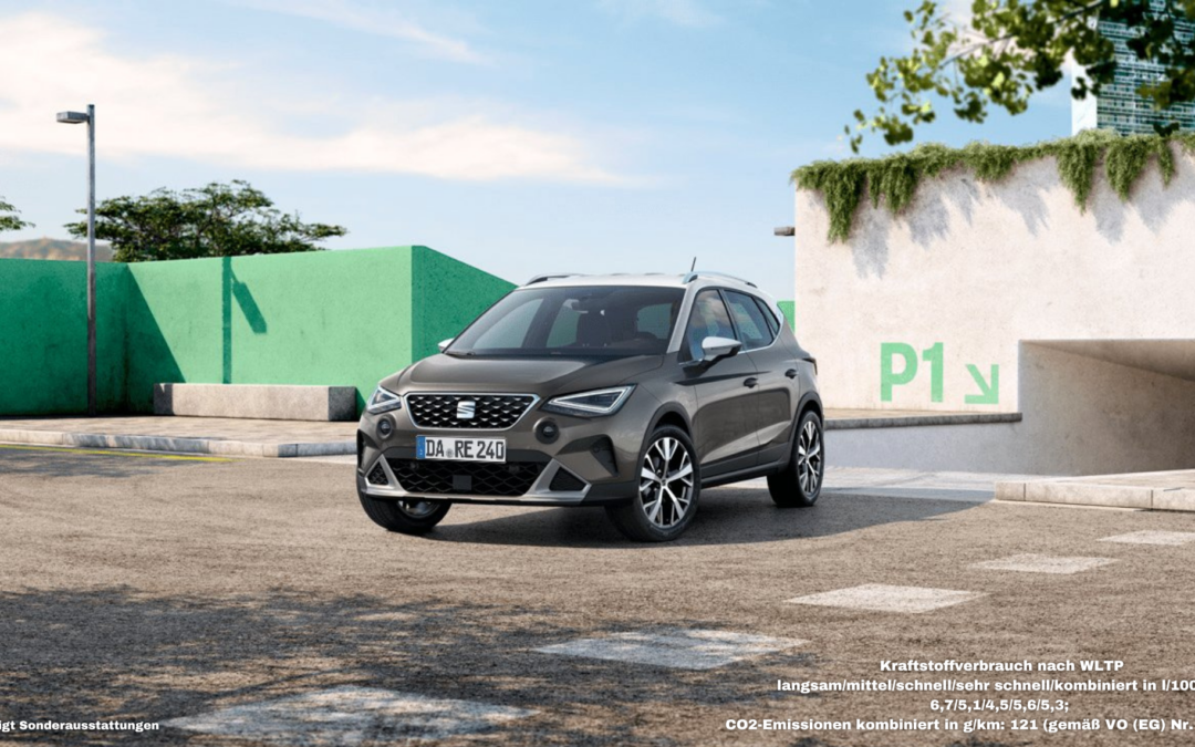 Seat Arona FR (Benzin) 1.0 TSI 81 kW (110 PS) 6-Gang – Privatleasing