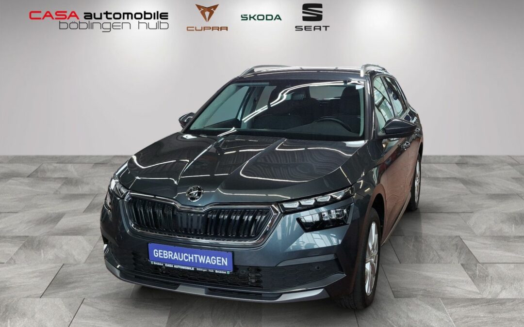 Skoda Kamiq Style 1.5 TSI AHK ACC Voll-LED Navi PDC