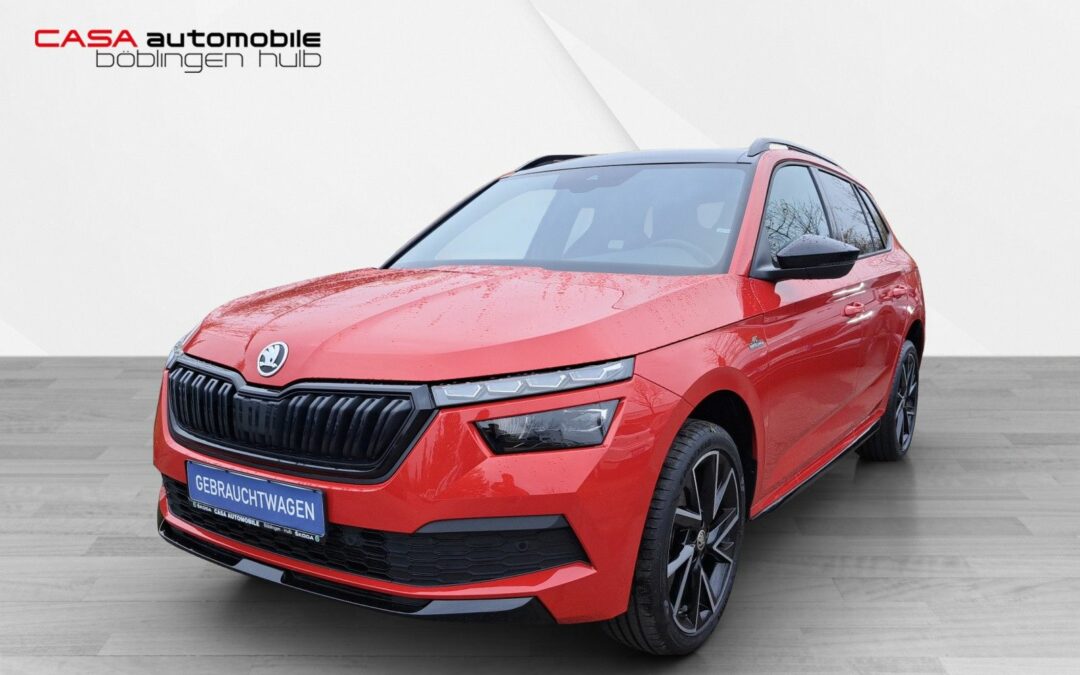 Skoda Kamiq Monte Carlo 1.0 TSI DSG Panodach Navi SHZ