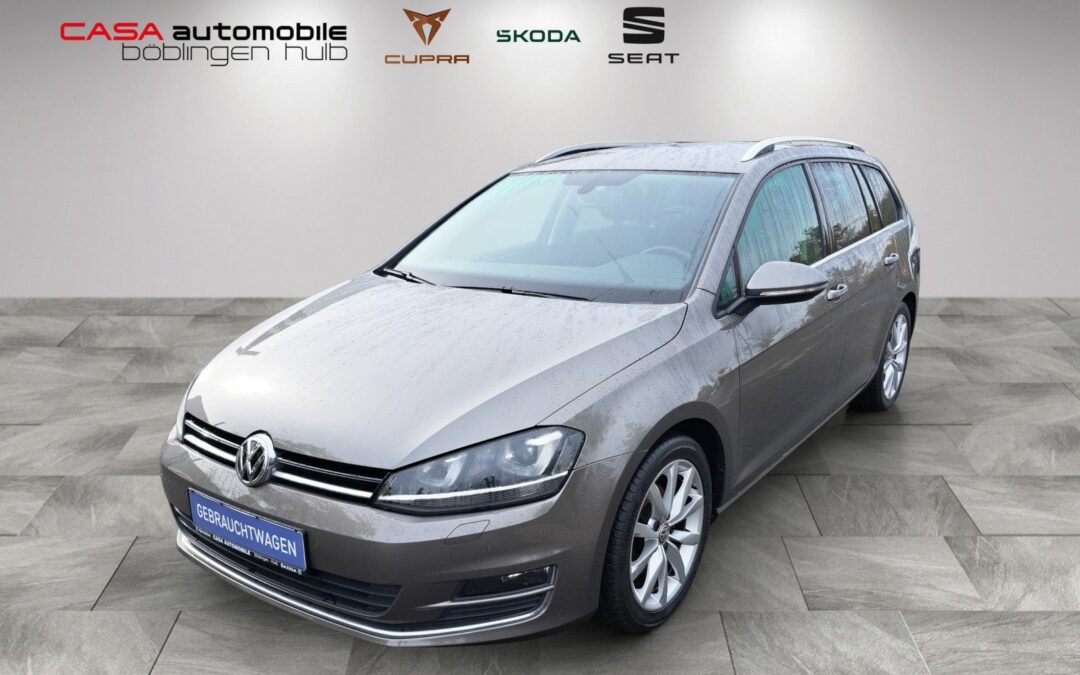 Volkswagen Golf VII Variant Highline 1.4 TSI DSG Navi SHZ