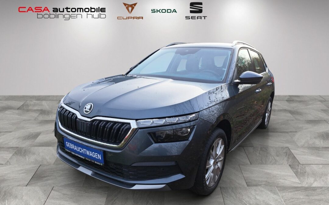 Skoda Kamiq Style 1.5 TSI AHK ACC Voll-LED Navi PDC