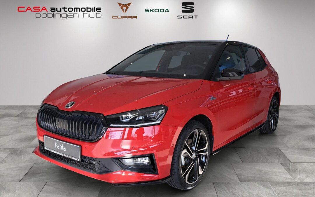 Skoda Fabia Monte Carlo 1.0 TSI DSG Navi ACC