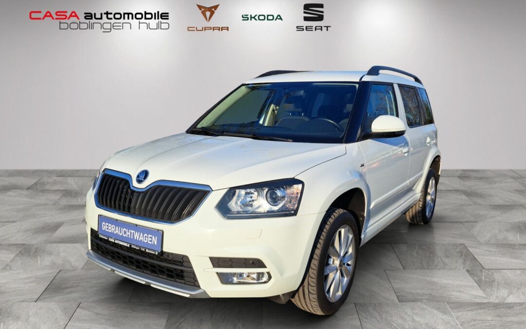 Skoda Yeti 4×4 Joy 1.4 TSI AHK Klimaauto SHZ PDC