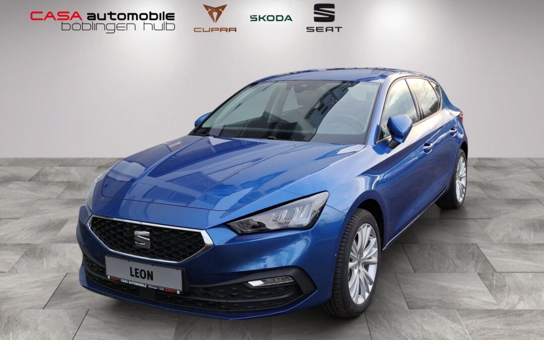 Seat Leon Style Edition 1.5 eTSI DSG Navi SHZ Kamera