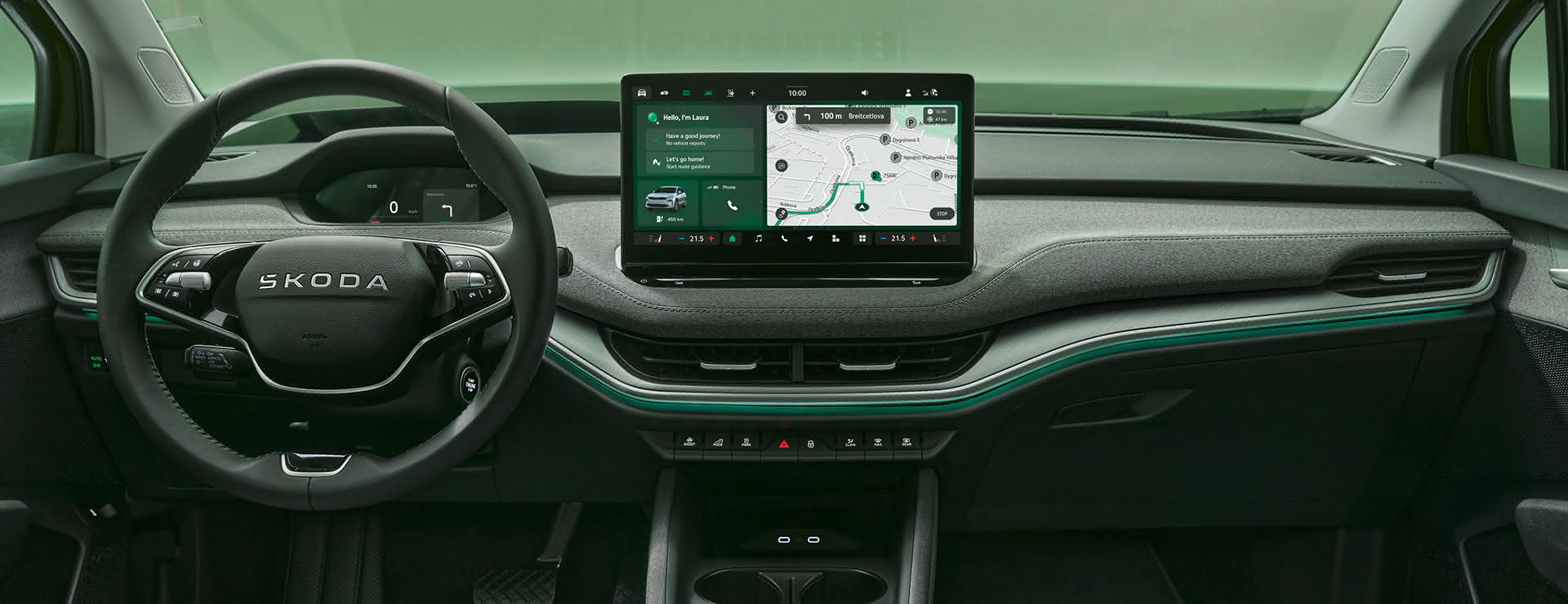 Škoda New Enyaq Dashboard Škoda New Enyaq Dashboard