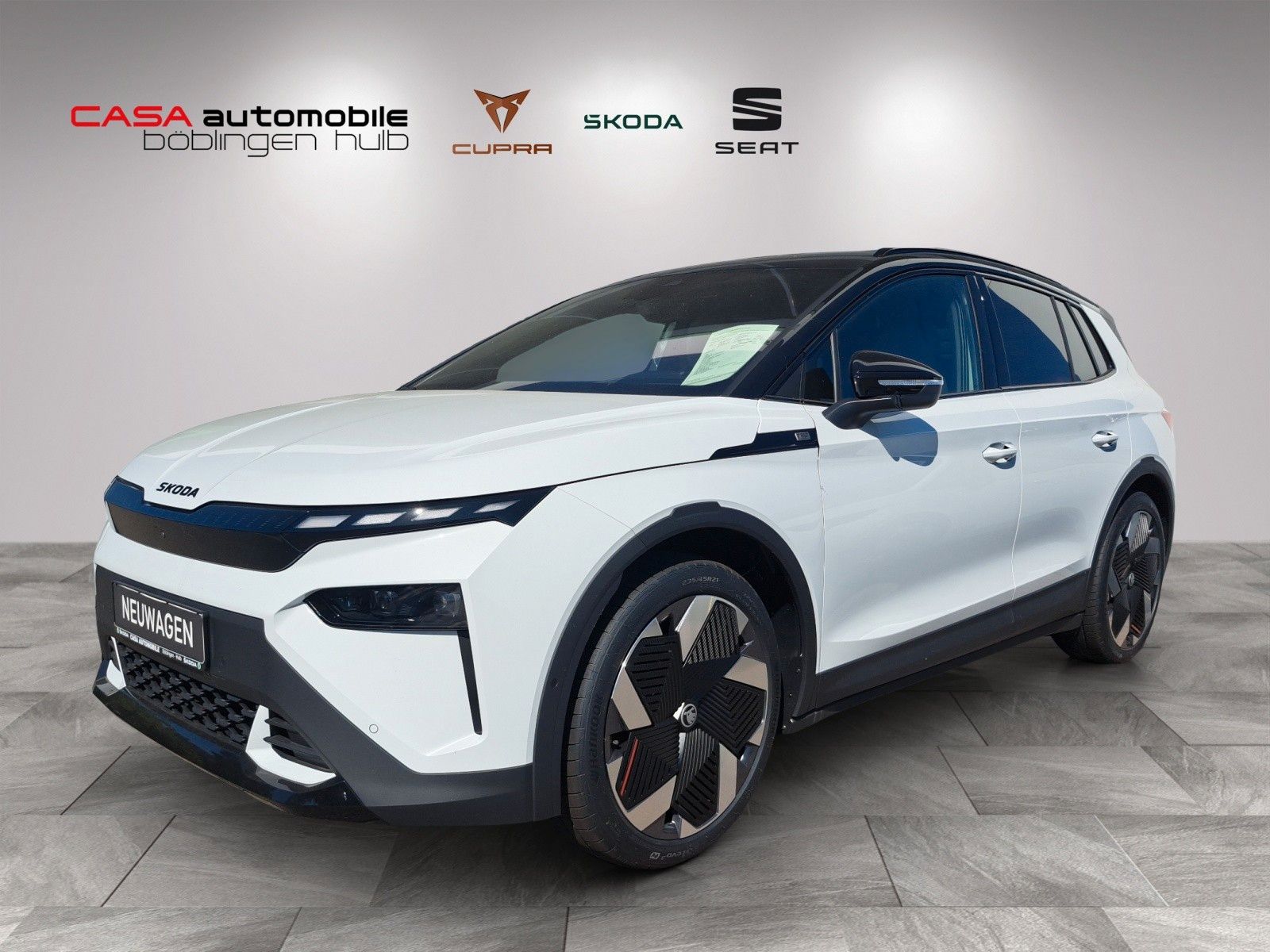 Skoda Elroq First Edition 82 kWh Matrix-LED Area View