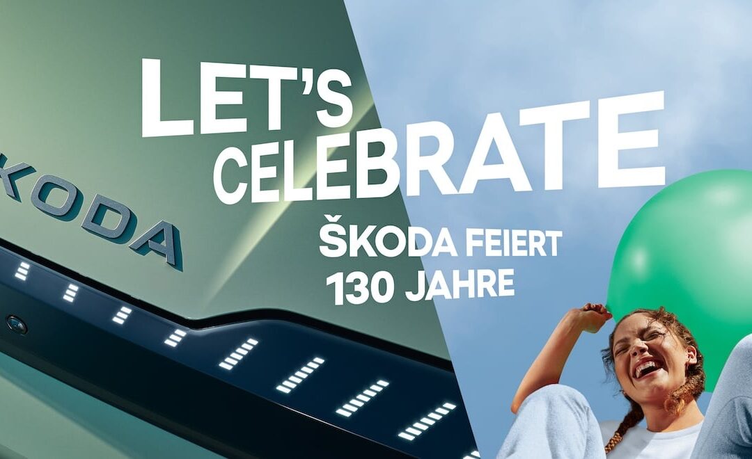 Da kommt Feierlaune auf:  Škoda feiert 130 Jahre. Und Sie bekommen die Geschenke. 